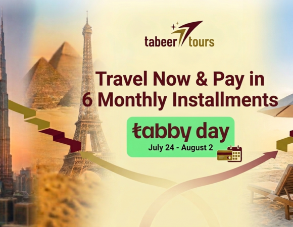 Travel Now, Pay in 6 Monthly Installments with Tabby Days at Gulf Oasis Travel & Tourism